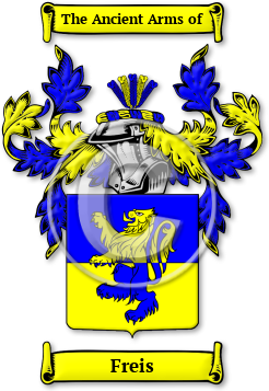 Freis Family Crest Download (JPG) Legacy Series - 600 DPI
