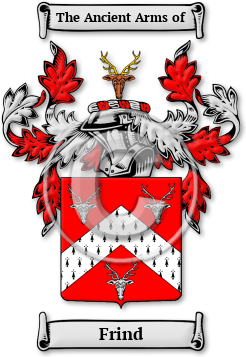 Frind Family Crest Download (JPG) Legacy Series - 600 DPI