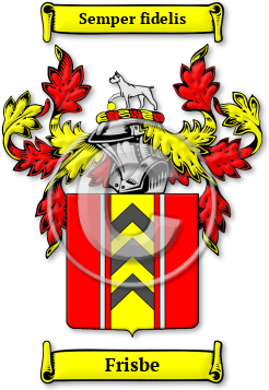 Frisbe Family Crest Download (jpg) Legacy Series - 150 DPI