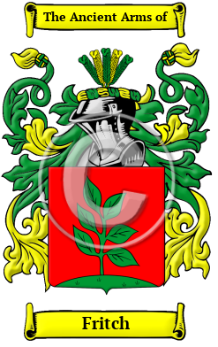 Fritch Family Crest/Coat of Arms