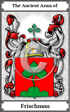 Frischman Family Crest Download (JPG)  Book Plated - 150 DPI