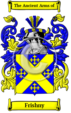 Frishny Family Crest/Coat of Arms