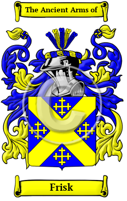 Frisk Family Crest/Coat of Arms