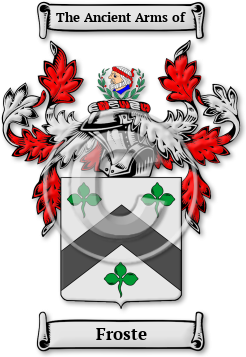 Froste Family Crest Download (jpg) Legacy Series - 150 DPI