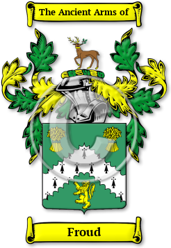 Froud Family Crest Download (jpg) Legacy Series - 150 DPI