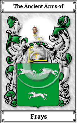 Frays Family Crest Download (JPG) Book Plated - 600 DPI