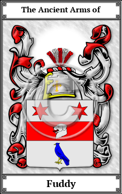 Fuddy Family Crest Download (JPG)  Book Plated - 150 DPI