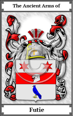 Futie Family Crest Download (JPG)  Book Plated - 150 DPI