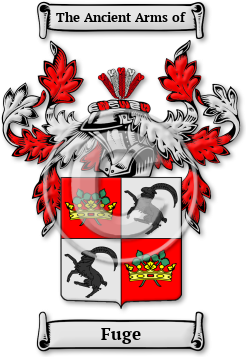 Fuge Family Crest Download (jpg) Legacy Series - 150 DPI
