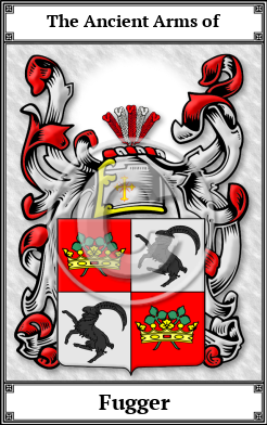 Fugger Family Crest Download (JPG)  Book Plated - 150 DPI