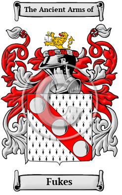 Fukes Family Crest/Coat of Arms