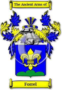 Forrel Family Crest Download (jpg) Legacy Series - 150 DPI