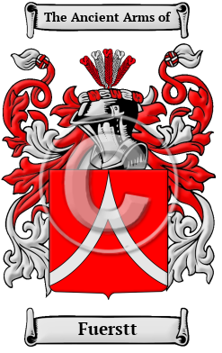 Fuerstt Family Crest/Coat of Arms