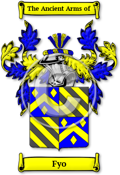 Fyo Family Crest Download (jpg) Legacy Series - 150 DPI