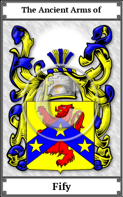 Fify Family Crest Download (JPG)  Book Plated - 150 DPI