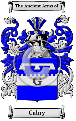 Gabry Family Crest/Coat of Arms