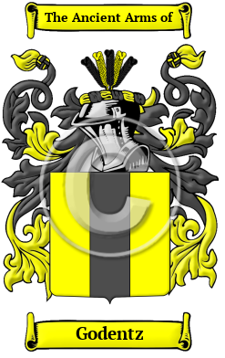 Godentz Family Crest/Coat of Arms