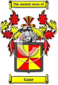 Gane Family Crest Download (JPG) Legacy Series - 600 DPI