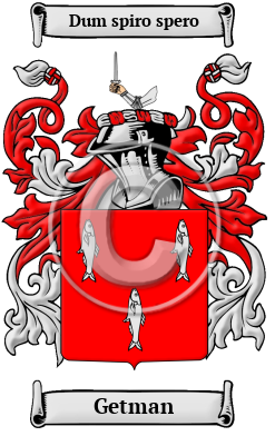 Getman Family Crest/Coat of Arms