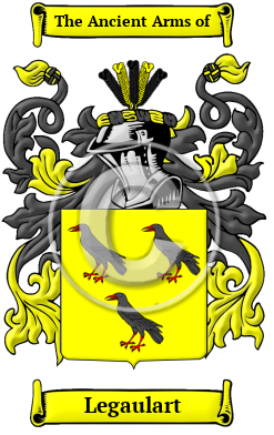 Legaulart Family Crest/Coat of Arms