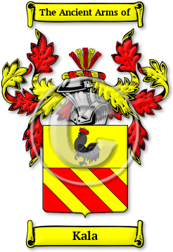 Kala Family Crest Download (JPG) Legacy Series - 600 DPI