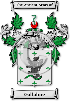 Gallahue Family Crest Download (jpg) Legacy Series - 150 DPI