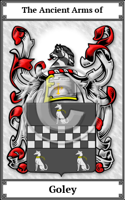 Goley Family Crest Download (JPG)  Book Plated - 150 DPI