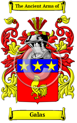 Galas Family Crest/Coat of Arms