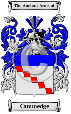 Cammedge Family Crest/Coat of Arms