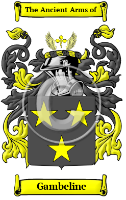 Gambeline Family Crest/Coat of Arms