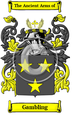 Gambling Family Crest/Coat of Arms