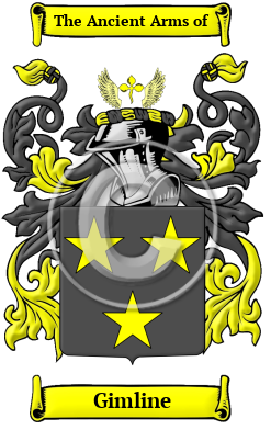 Gimline Family Crest/Coat of Arms