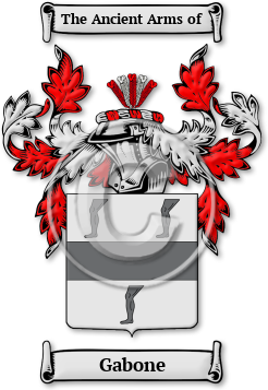 Gabone Family Crest Download (jpg) Legacy Series - 150 DPI