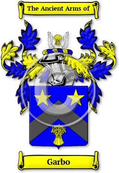 Garbo Family Crest Download (jpg) Legacy Series - 150 DPI