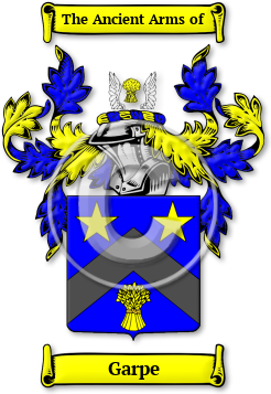 Garpe Family Crest Download (jpg) Legacy Series - 150 DPI