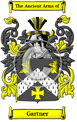 Gartner Family Crest/Coat of Arms