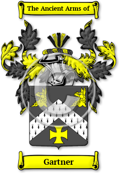 Gartner Family Crest Download (jpg) Legacy Series - 150 DPI