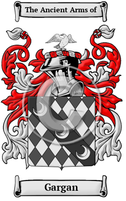 Gargan Family Crest/Coat of Arms