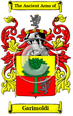 Garimoldi Family Crest/Coat of Arms
