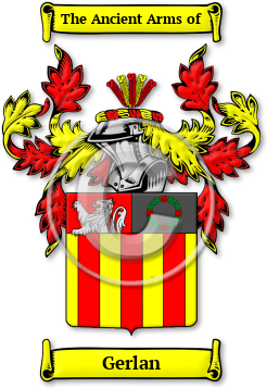 Gerlan Family Crest Download (jpg) Legacy Series - 150 DPI