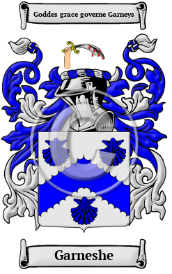 Garneshe Family Crest/Coat of Arms