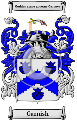 Garnish Family Crest/Coat of Arms