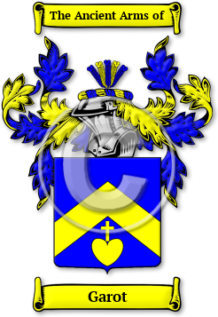 Garot Family Crest Download (jpg) Legacy Series - 150 DPI