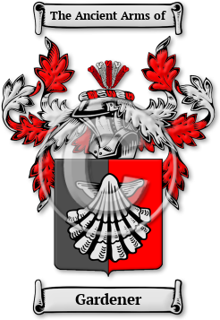 Gardener Family Crest Download (JPG) Legacy Series - 600 DPI