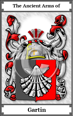 Gartin Family Crest Download (JPG) Book Plated - 600 DPI