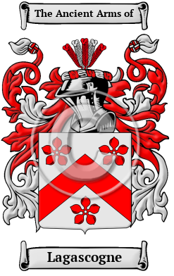 Lagascogne Family Crest/Coat of Arms