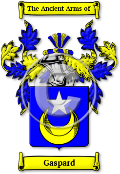 Gaspard Family Crest Download (jpg) Legacy Series - 150 DPI