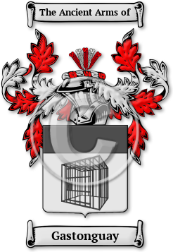 Gastonguay Family Crest Download (JPG) Legacy Series - 600 DPI