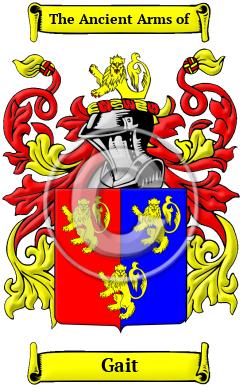 Gait Family Crest/Coat of Arms