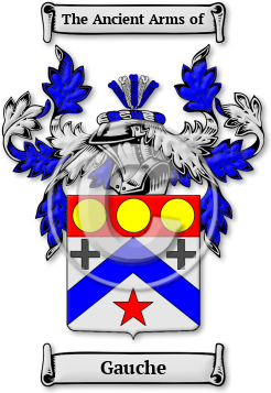 Gauche Family Crest Download (JPG) Legacy Series - 600 DPI
